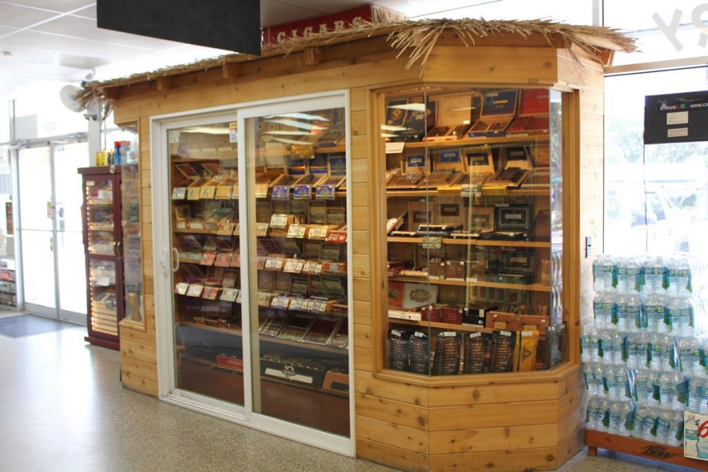 walk-in cigar humidor
