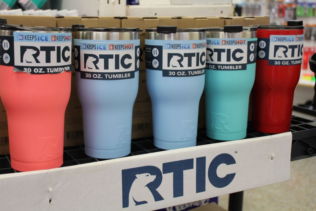 RTIC beverage containers