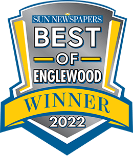 Sun Newspapers Best of Englewood Award Badge for 2022